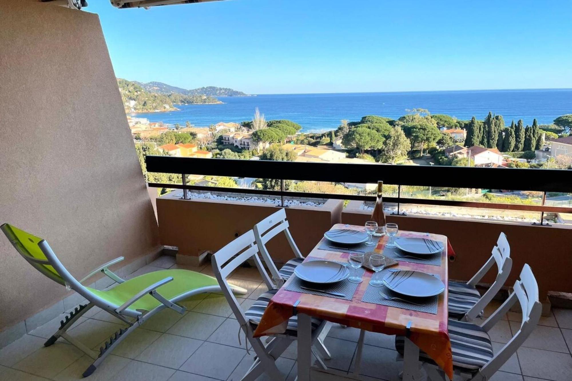 T2 à Saint-clair - Vue Exceptionnelle ! Classé 3 étoiles Appartement Le Lavandou
